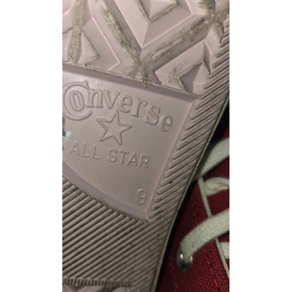 Converse Chuck Taylor All Star Wedge Platform High A12569C Red Womens 9 - Picture 9 of 11